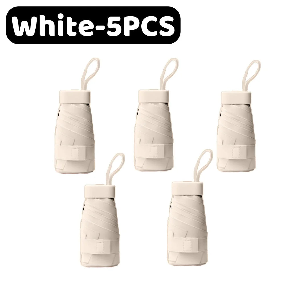 Mini UV Folding Umbrella - Lightweight Portable Parasol