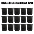 5/10Gallon Felt Plant Grow Bags Nonwoven Fabric Garden Potato Pot Greenhouse Vegetable Growing Bags Moisturizing Vertical Tools