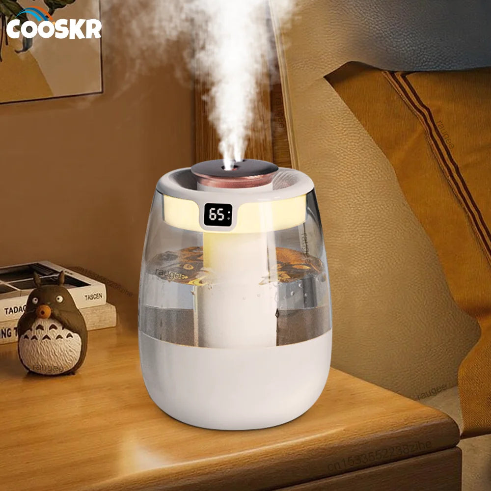 Air Humidifier 1300ml Large Capacity Aroma Humidifier Double Nozzle Es