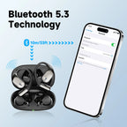 SuperEQ T44 Wireless Headphones OWS Bluetooth 5.3 Sports Noise Cancelling Headphones