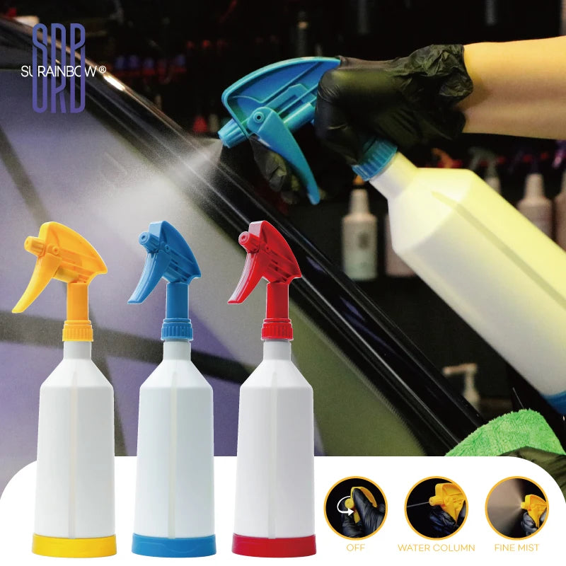 Spray Bottle with Sprayer - Empty Spray Bottle for Cleaning Solutions, Water, Bath & Kitchen, Leak-Proof Heavy Duty Spray Bottle