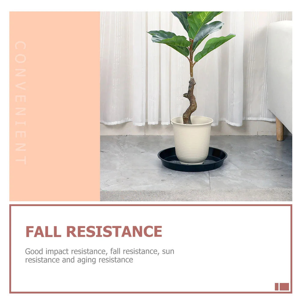 Plastic Flowerpot Bases Waterproof Plant Saucers Excess Water Collector Potted Plant Trays Gardening Trays Plant Pot Plates