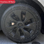 4PCS HubCap  For Tesla Model Y 19 Inch Performance Wheel Caps Automobile Replacemen Hub cap Full Rim Cover Accessories 2018-2024