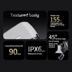 Professional Electric Hair Clipper Hair Trimmer 13000RPM Men's Shaver 5-blade Knife Net 1600mAh Mini Shaver IPX6 Waterproof