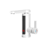 Electric Water Heater 220V Kitchen Faucet Tankless Instant Heating Water Tap Flowing Heated Mixer Digital Display