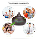 Ultrasonic Cool Mist Onion Humidifier Remote Control Oil Diffuser Colo