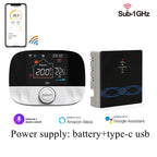 8 Hub Central Heating Controller for Water Heating System 8 Sub-Chamber Concentrator for Gas Boiler Wireless Thermostat Actuator