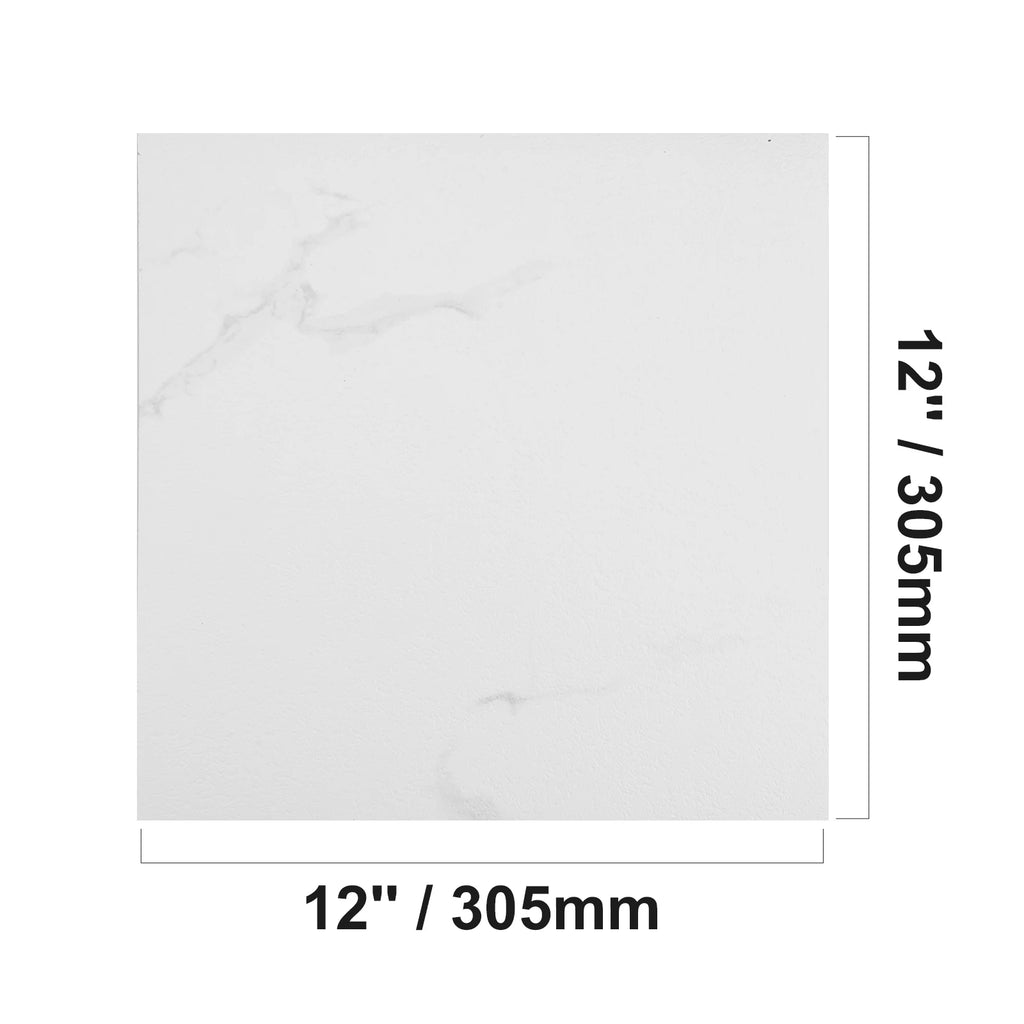 SucceBuy Self Adhesive Vinyl Floor Tiles 1.5mm Thick Peel & Stick Light Wood Grain DIY Flooring for Kitchen  Dining Room Bedroom