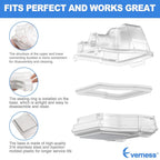Replacement Water Chamber Compatible with AirSense 10 & AirCurve 10, Reliable Sealing & Durable Use Supplied by Everness