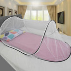 Fly Mesh Tent Portable Pop Up Mosquito Net Tent for Bed Lightweight Folding Net Tent for Indoor Outdoor Camping for Travel