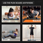 Portable Push-Up Board Set - Multifunctional Fitness Equipment for Full Body Training | AlluCanFind