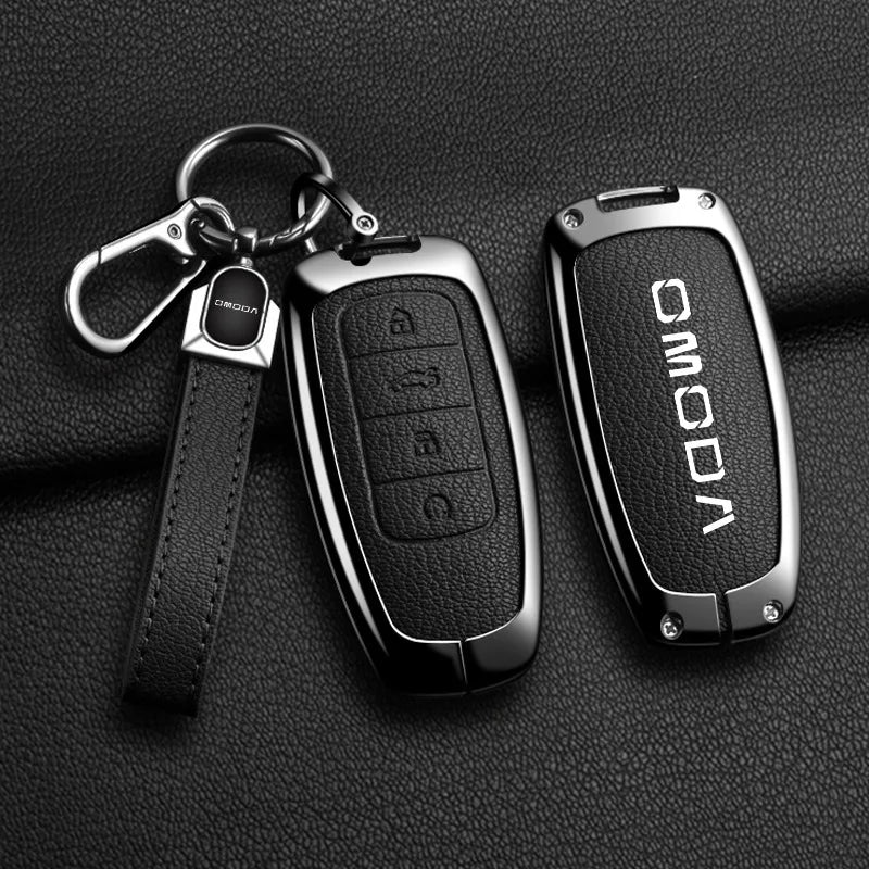 Car Key Case Bag For Chery Omoda 5 C5 Tigo 7 8 Pro Max Tigo 7 8 Plus Keychain Protective Cover Smart Remote Key Protection Shell