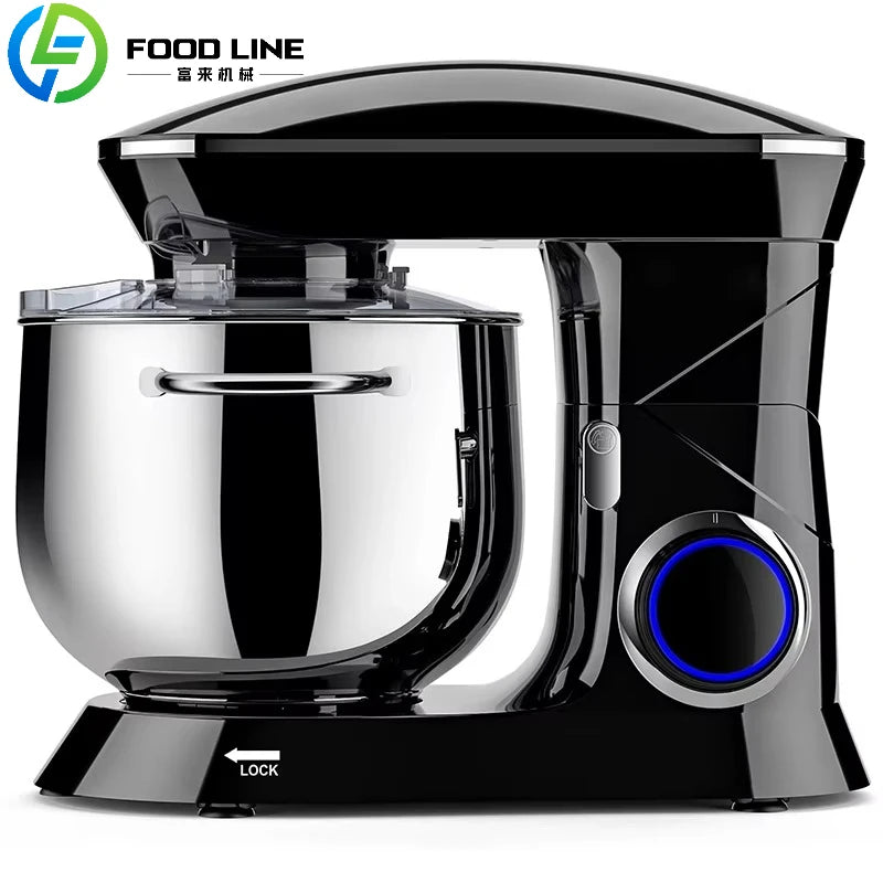 Kitchen OEM 6.5L  7L  8L 10L House Hold Stand Food Mixer Electric Dough Planetaria Food Mixers