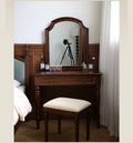 FG11North American black walnut dresser Nordic solid wood makeup table Modern simple log light luxury