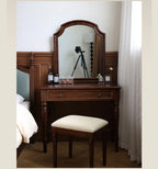 FG11North American black walnut dresser Nordic solid wood makeup table Modern simple log light luxury