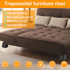 4Pcs Heavy Furniture Foot Non-Slip Bed Risers Household Heightening Feet Support 5000 lbs Sofa Tables Bed Furniture Accessories