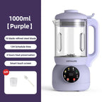 1000ML Soybean Milk Machine Automatic Intelligent Food Blender Electric Fruit Juicer Water Boiling Kettle Rice Paste Maker 220V