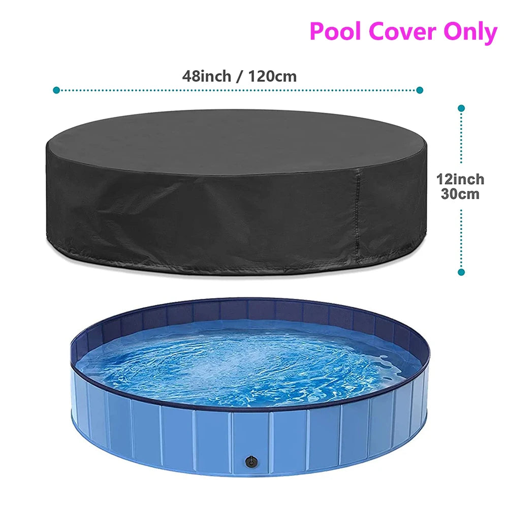 Portable Dog Swimming Pool - Pet Bathing & Grooming Tub