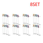 4/8/32Pcs Simulation 3D Dragonfly Clip Lifelike Outdoor Decor Realistic Bug Deterrents Fake Dragonfly Garden Decorative Clip