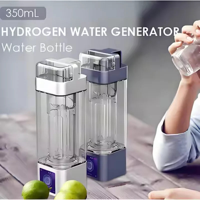High Quality 6000 9000PPB Hydrogen Rich Water Bottle Cup Portable USB