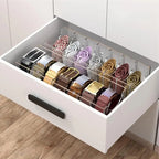 Belt Organizer Acrylic Belt Storage Holder Compartments Display Case Clear Belt Tie Case For Closet Organization Of Scarves