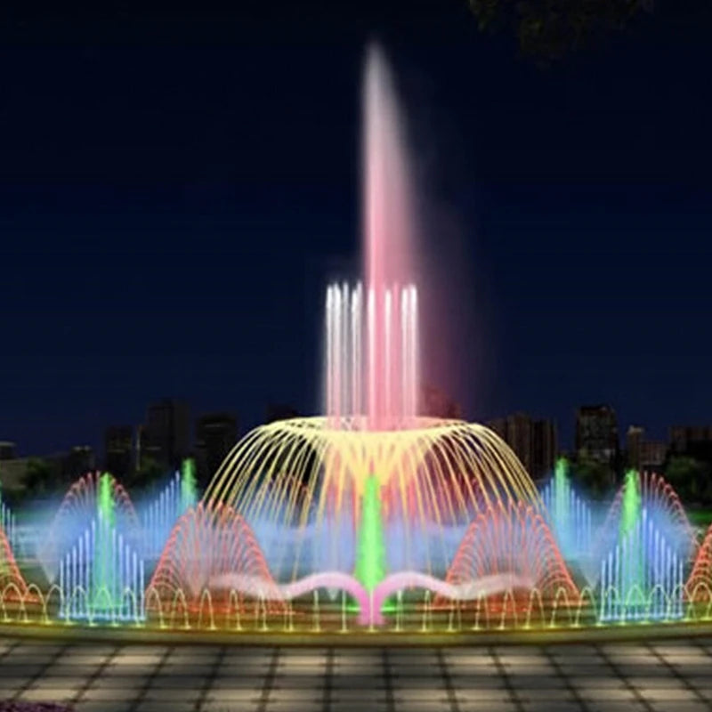 Pool Decorative Fountain Nozzle Water Fountain Stainless Steel Brass Sprinkler Fountain Nozzle Outdoor Decorative Water Fountain