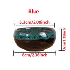 Mini Flower Pot Ceramic Flowerpot Small Succulent Plants Plant Potted Flowers Decor Container Cactus Bonsai Home Office Gifts