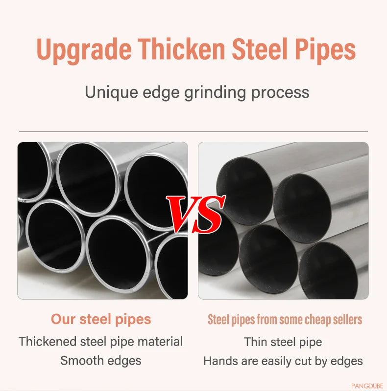 PANGDUBE Baby Playground Playpen for Baby and Toddlers Thicken Steel Pipes & Cloth Baby Fence Play Park Baby Activity Fence