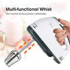 Handheld Electric Egg Beater Home Automatic Mixer Multifunctional Egg White Cream Dough Mixer Kitchen Cooking Egg Beater