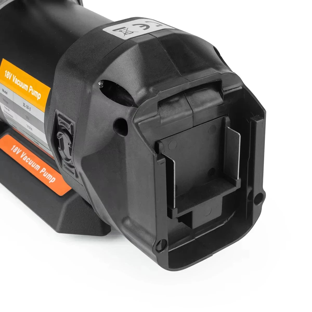Gisam 1/2HP 7CFM Refrigerant Vacuum Pump 1/4 Air inlet Refrigeration for Car House Air Conditioning For Makita 18v Battery Pin