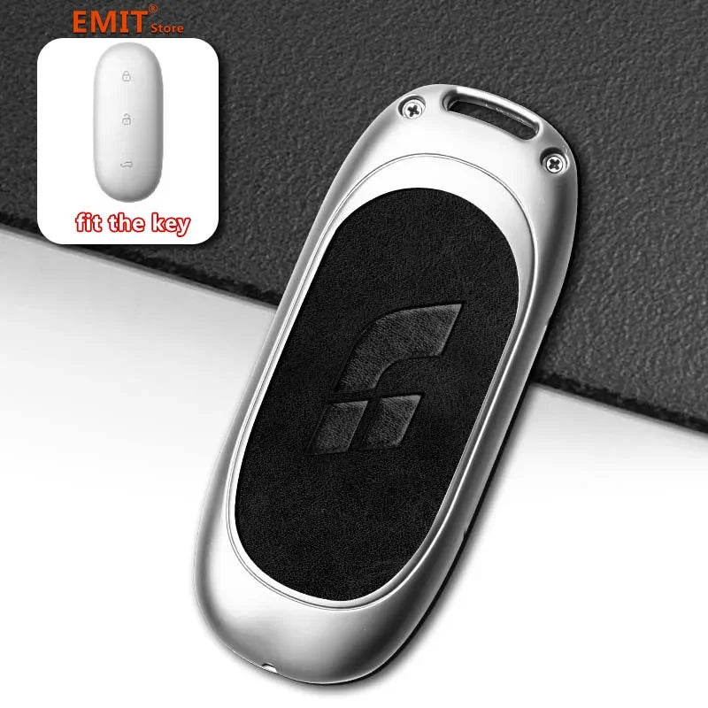 for Lixiang LEADING IDEAL L7 L8 L9 MAX Li Auto Key Case Smart Remote Holder Keychain Bag Protection Shell Cover Car Accessories