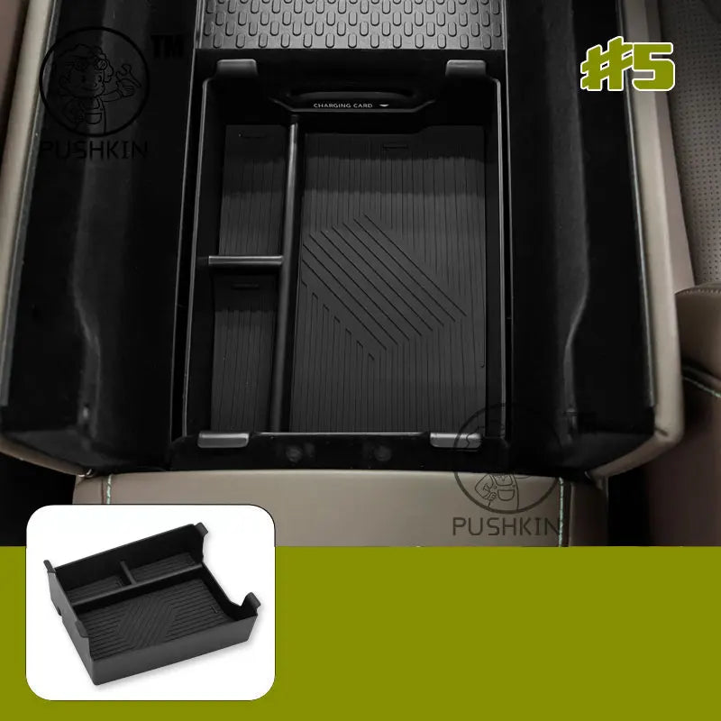 For Smart #5 Smart 5 Center Console Storage Box Car Central Armrest Tray Organizer Container Interior Accessories Tidying