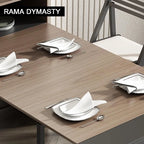 Multifunctional Dining Table Expandable Dining Table Storage Space Saving Rectangular Dining Table