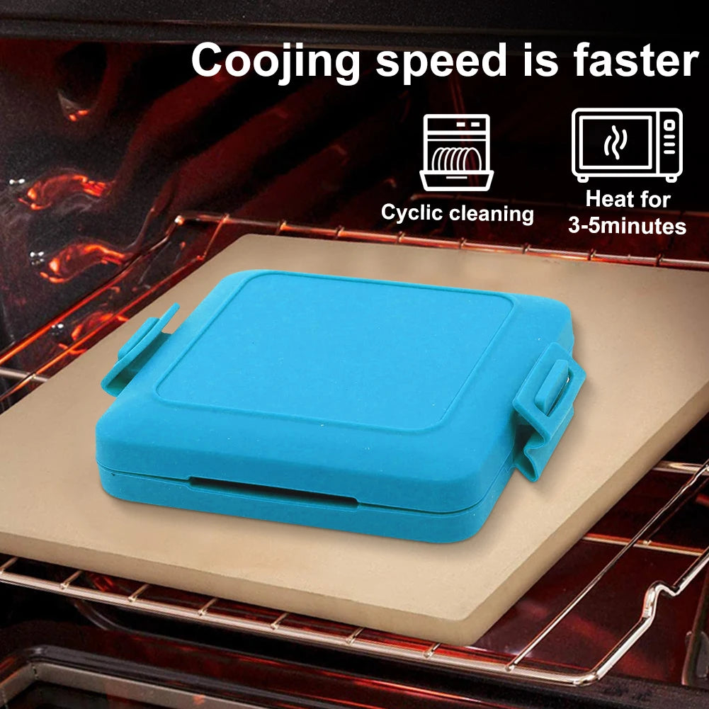Microwave Toastie Maker No Electric Microwavable Toast Maker Square Panini Maker Time Saving Microwave Oven Breakfast Machine
