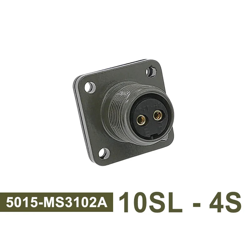 MIL-C 5015 Military Specification Connectors 10SL-3 10SL-4 MIL STD Plug&Socket MS3102A MS3106A MS3108A Circular Connector