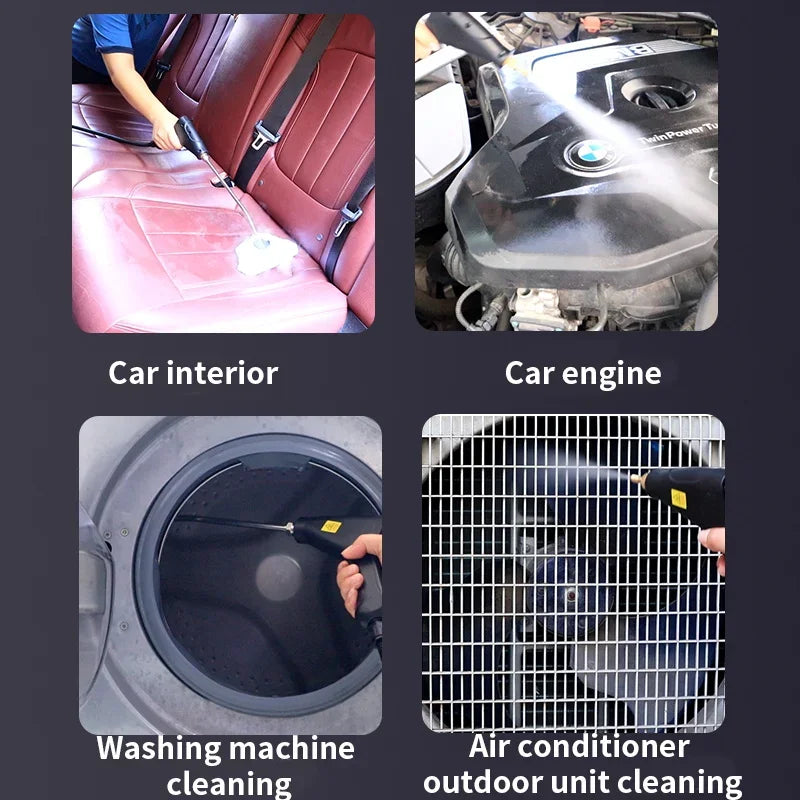 Electric Steam Cleaner High Temperature Sterilization Air Conditioning Kitchen Hood Car Cleaning Machine 110V US /220V EU Plug