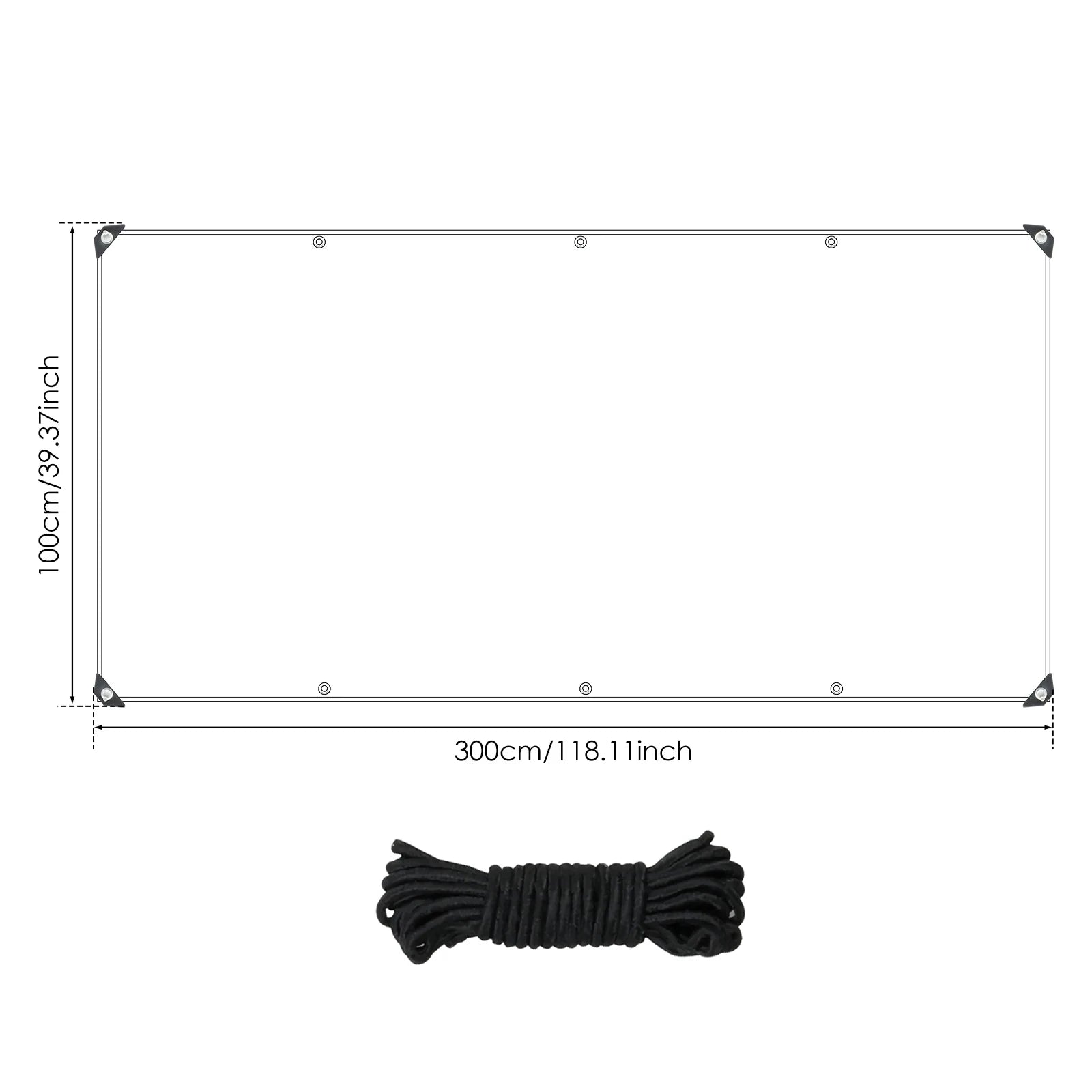 Chicken Coop Cover Transparent Tarpaulin Outdoor Garden Waterproof Run Tarp with Rope Reinforced Edges Chicken Coop Porch Canopy