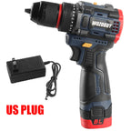 16.8V/21V Cordless Drill ,10MM 3/8'' Keyless Chuck,1.3Ah Li-Ion Battery,2 Variable Speed for assembling, repairing and DIY