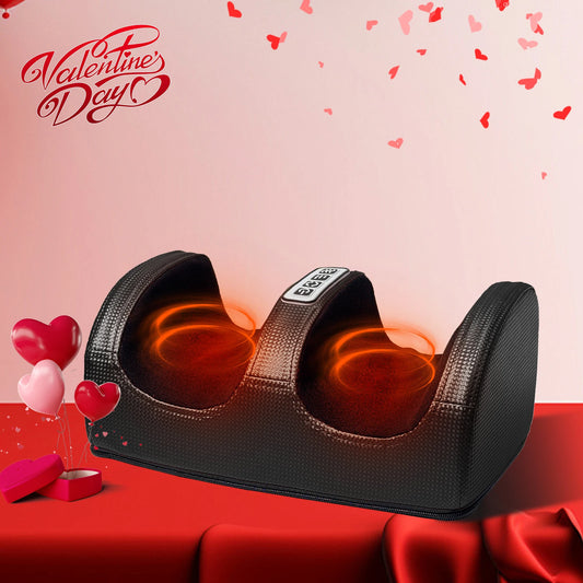 Electric Foot & Leg Massager with Heat - Kneading Machine for Home, Gift Idea | AlluCanFind