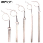 Immersion Cartridge Heater 1/2" Thread Cylindrical Hot Rod  Resistance 220V 300W 500W 1/1.5/2KW Electric Water Heating Element