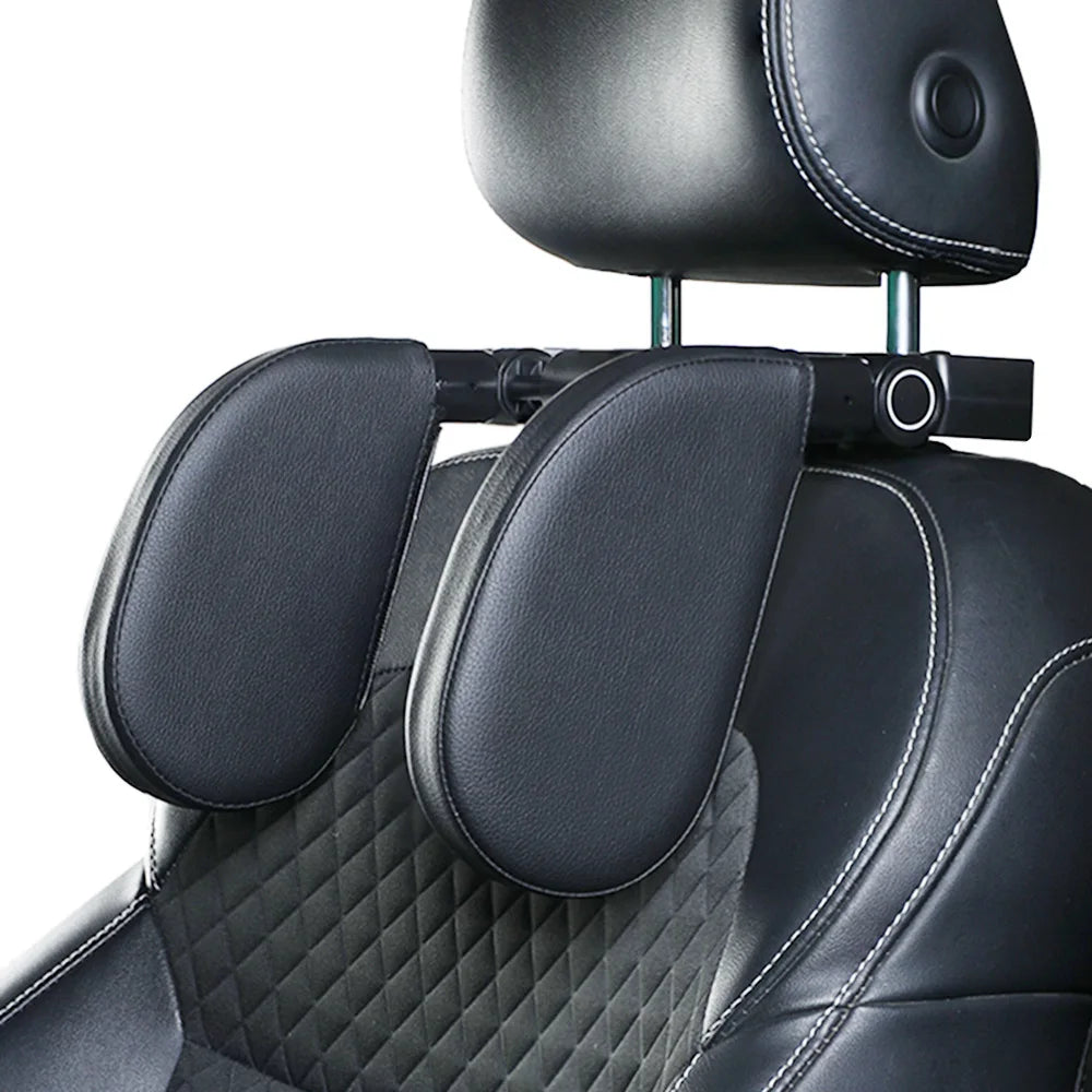Adjustable car headrest, Tron car interior products, side recline travel sleep U-shaped memory Cotton neck pillow