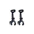 2/4pcs Microphone Crab Clamp Mount for Mic Stand&Drum Rim, Adjustment 5/8 to 3/8 Thread Mic Clip, Drum Mic Clip Holder