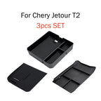 Storage box for Chery Jetour T2 Traveler 2023 2024 2025 Armrest Storage Box Cup Holder Under Center Console Organizer