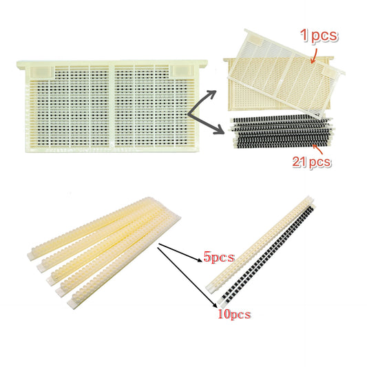 CQR-3 Beekeeping Royal Jelly Producing Kit Free Larva Grafting Queen Royal Jelly Producing Kit Bee Brooder Kit Beekeeping Tool