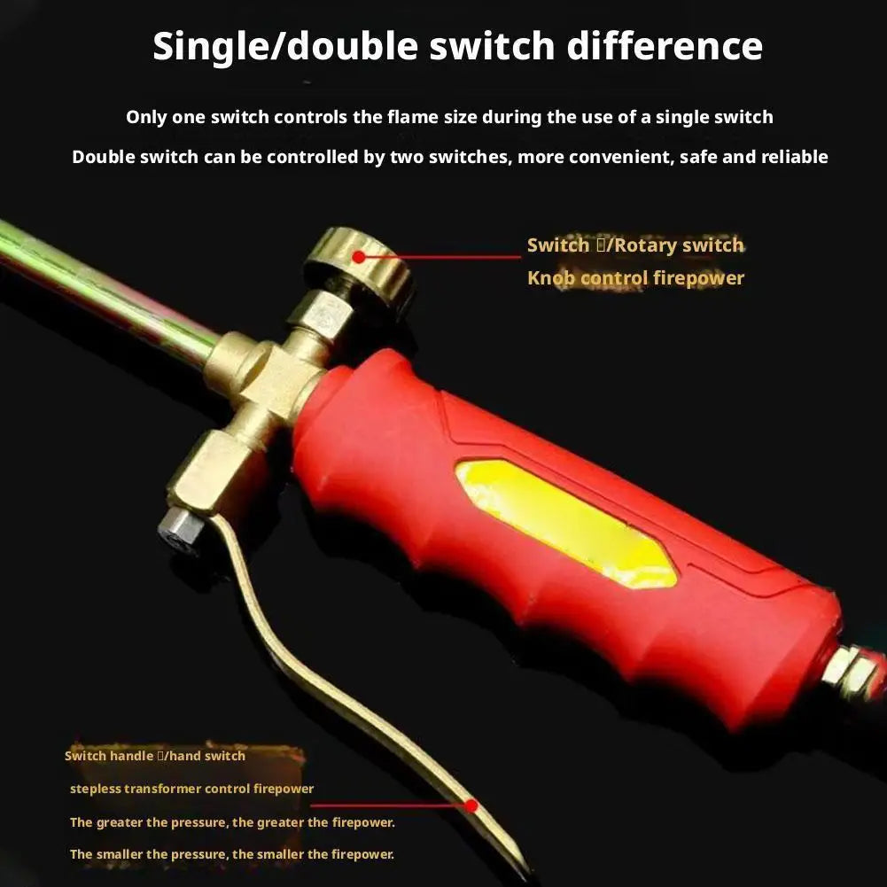 Flame Thrower Single And Double Opening Type Liquefied Gas Torch Welding Flame Thrower Propane Welder For Cooking BBQ Soldering