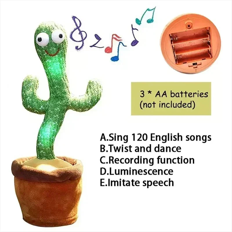 Talking & Dancing Cactus Toy
