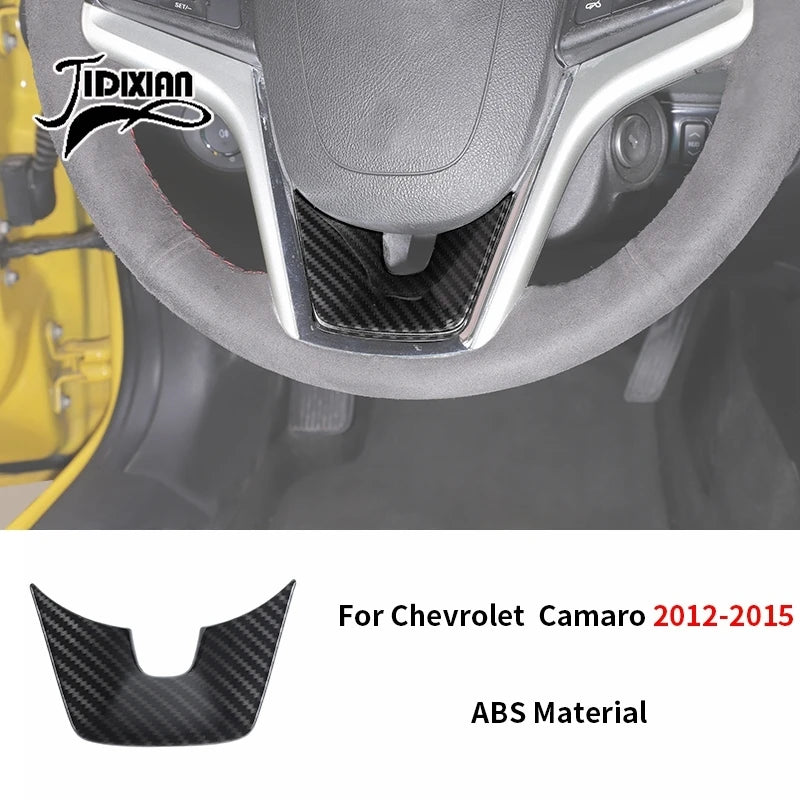 JIDIXIAN fit for Chevrolet Camaro 2010 2011 2012 2013 2014 2015 Car Interior Exterior Decoration Cover Carbon Fiber Accessories