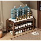 Shoe changing stool, home entrance shoe rack, can sit, in door shoe stool, solid wood shoe cabinet, living room entrance storage