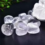 Natural Polishing White Rolling Crystal Stone  Gravel Rock Quartz Raw Gemstone Mineral Specimen Decoration Energy Stone