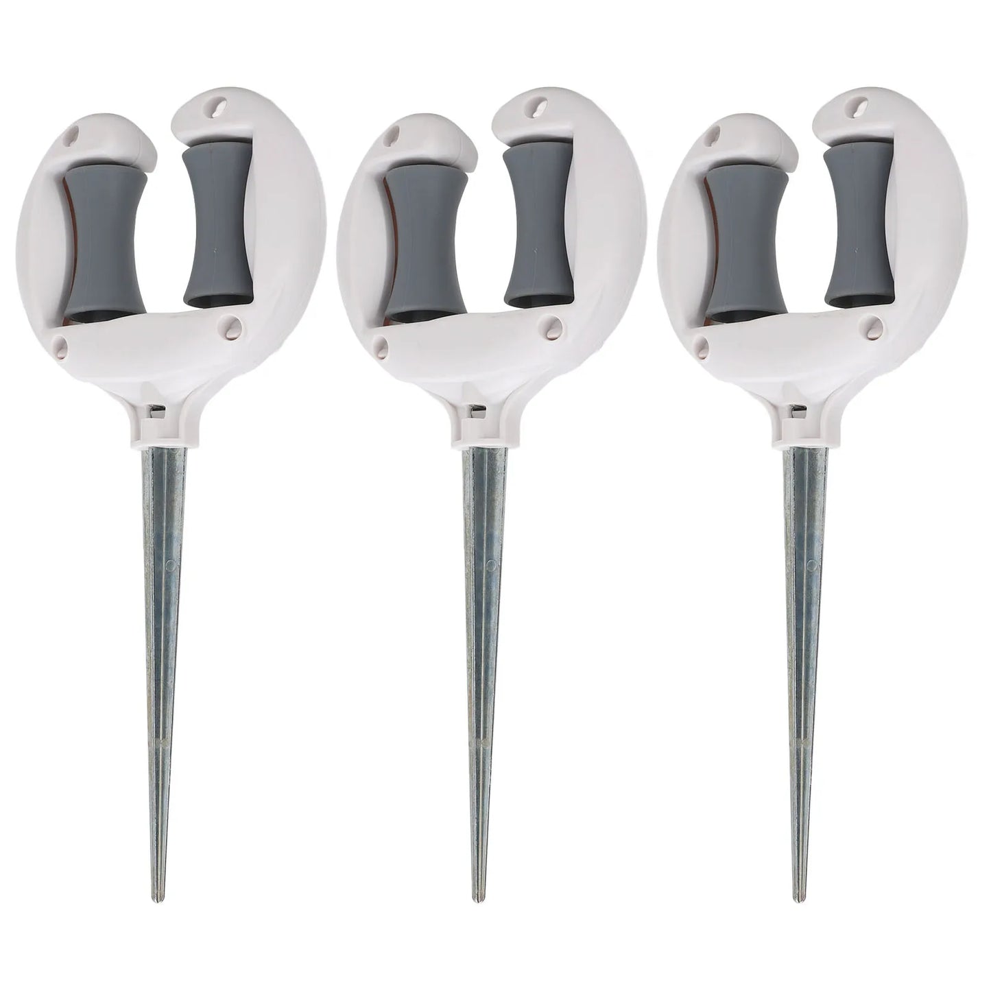 Garden Hose  Nail Top Roller Soft Water Pipe Positioning Pointed Head Lawn Hose  Spike Holder Hose  Spike Holder